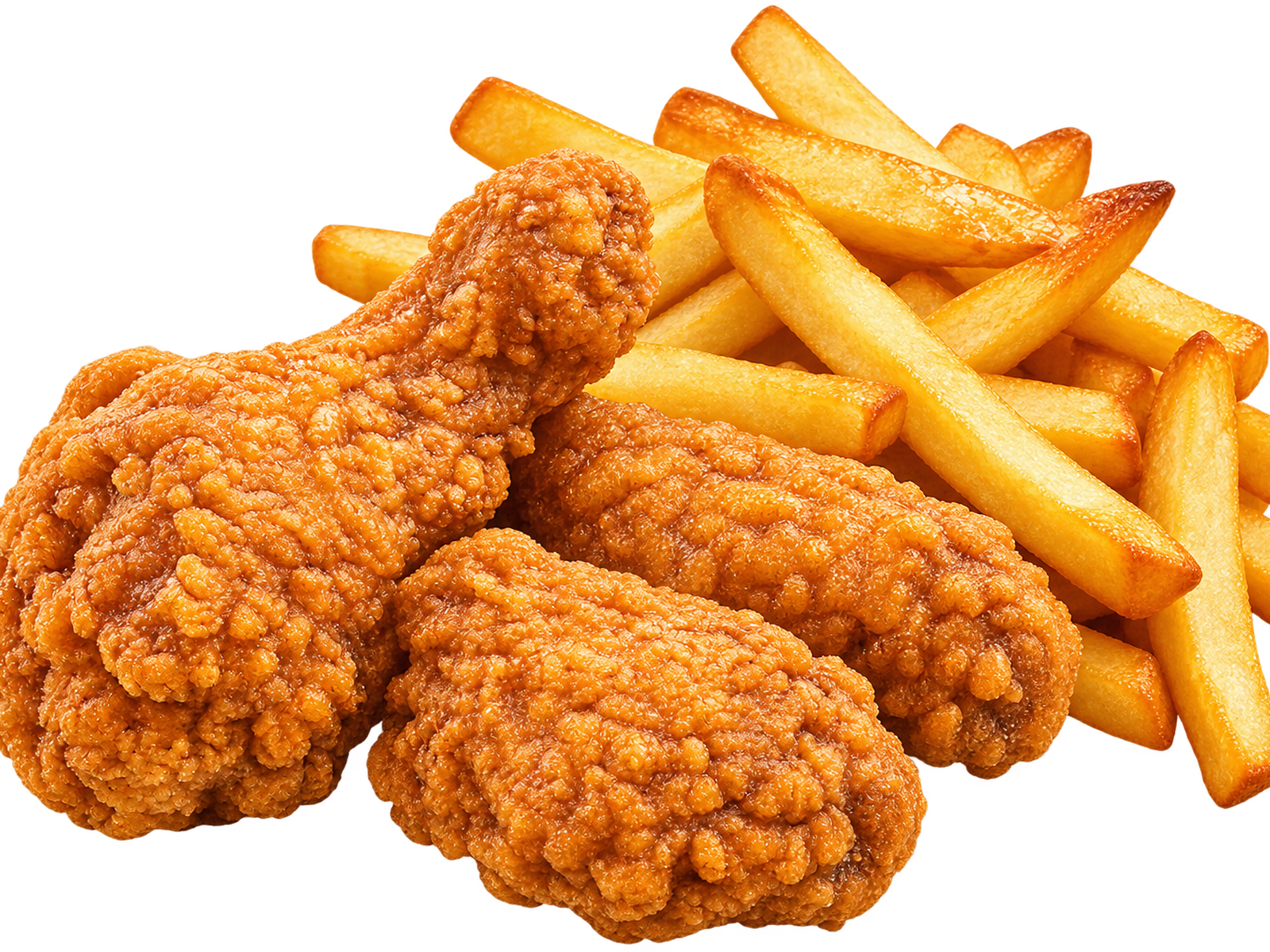 3 Pcs Wings & Chips
