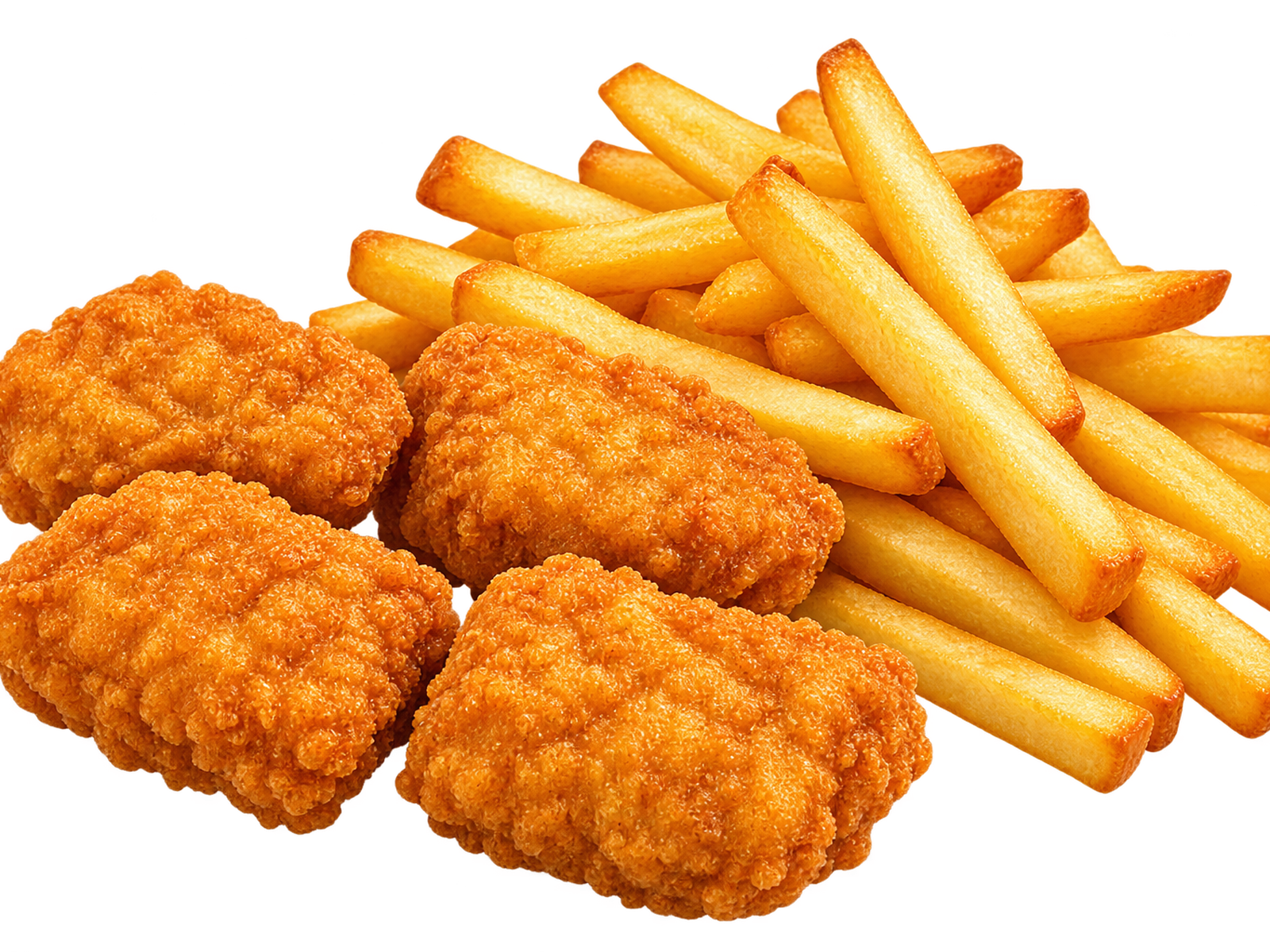 Chicken Nuggets with Chips