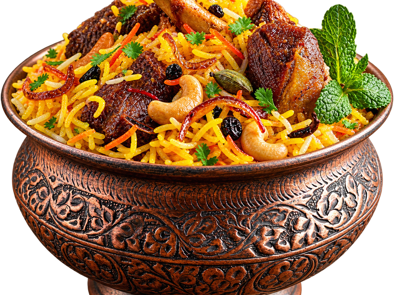Hyderabadi Mutton Biriyani Single
